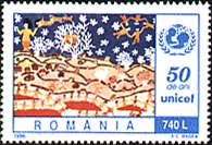 Stamp illustration: Their Paintings