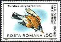 Illustration 10 from Birds on Romanian Stamps