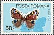 Illustration 9 from Butterflies on Romanian Stamps
