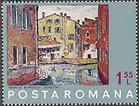 1972, Save Venice. Venice, by M. Bunescu. Sc. 2377.