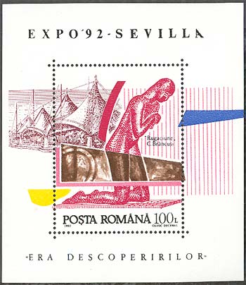1992. Expo '92, Sevilla. Brancusi: Prayer Sculpture. Sc. 3768.