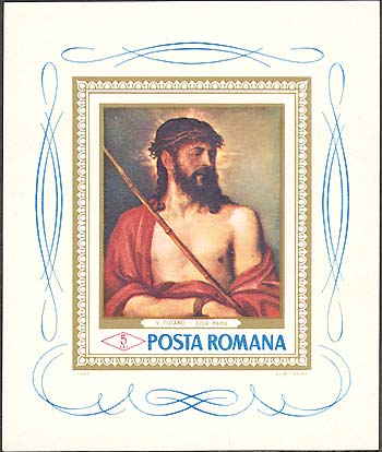 Romania, 1968. Titian, Ecce Homo. Sc. 2006. Mi. Block 65.