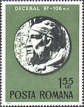 Romania, 1975. Roman Monuments. King Decebal. Sc. 2565