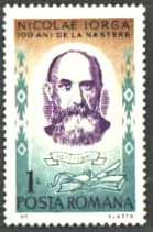 Romania, 1971. Nicolae Iorga. Sc. 2313.
