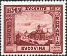 Romania. 1941, Dec.1. Bucovina. Sucevita Monastery. Sc. B179.