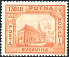 Romania. 1941, Dec.1. Bucovina. Putna Monastery. Sc. 535.