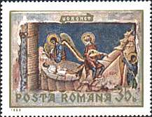 Romania, 1969. Frescoes. The last jugment. Sc. 2144