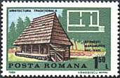 Romania, 1989. Architecture. 18th Century, Berbesti, Maramures. Sc.3350